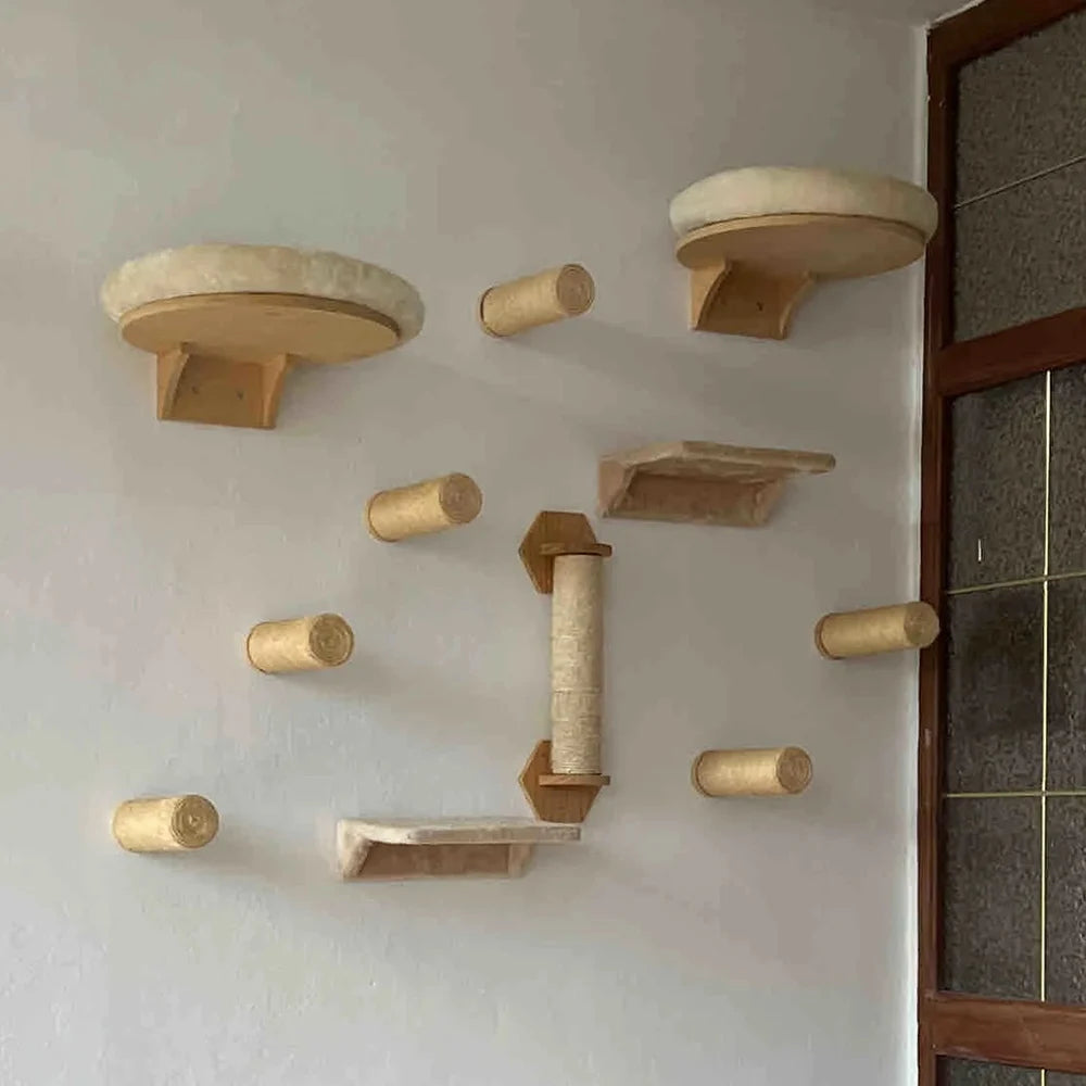 Wall-Mounted Cat Furniture
