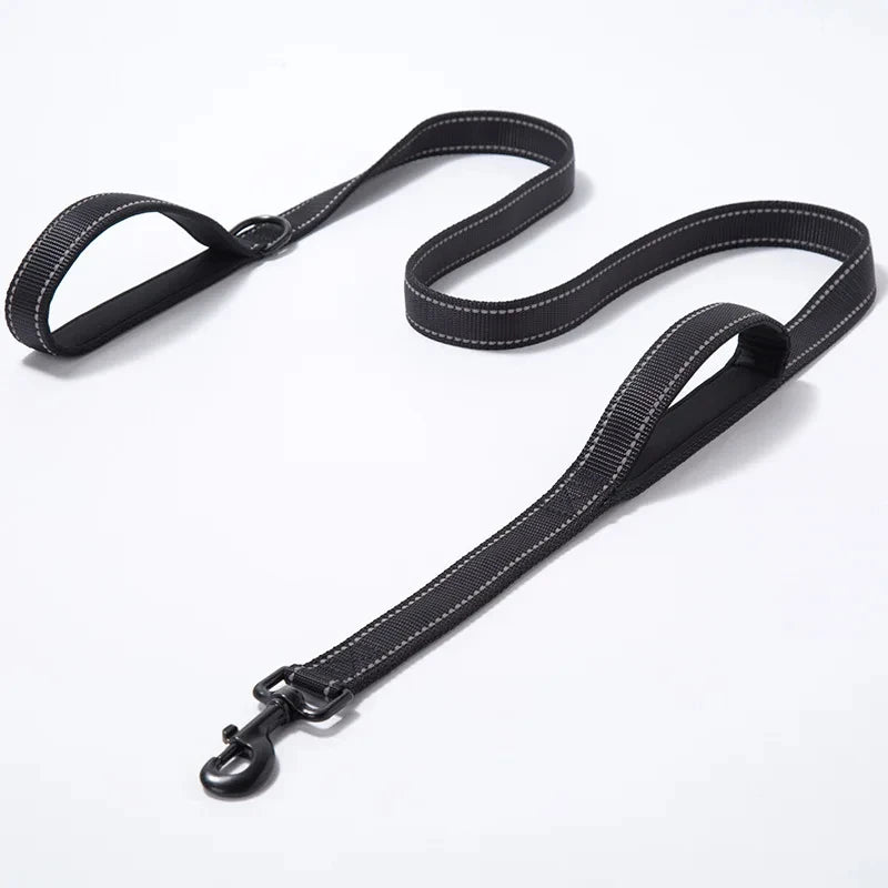 Heavy-Duty Double Handle Dog Leash