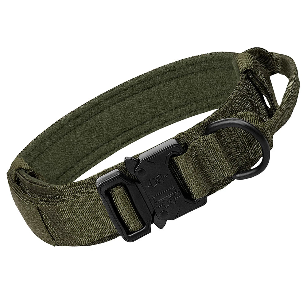 Heavy-Duty Tactical Dog Collar