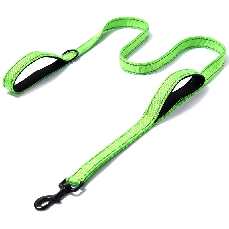 Heavy-Duty Double Handle Dog Leash