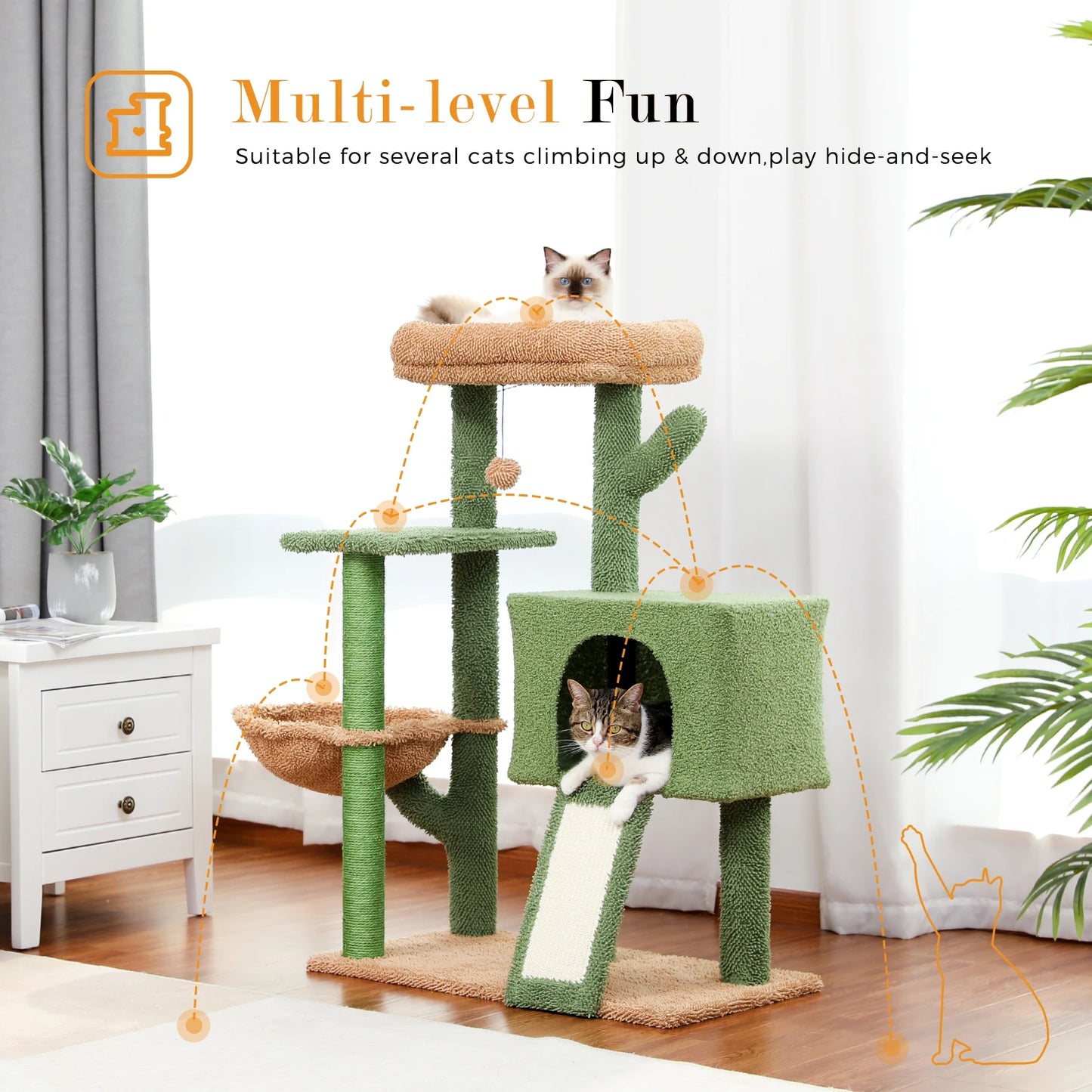 Cactus Cat Tree