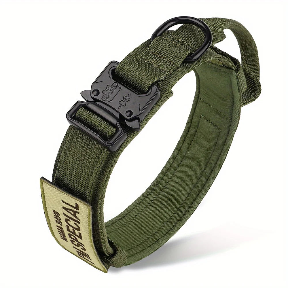 Heavy-Duty Tactical Dog Collar