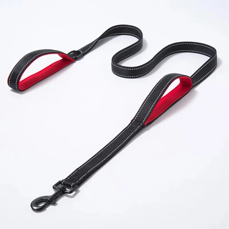 Heavy-Duty Double Handle Dog Leash