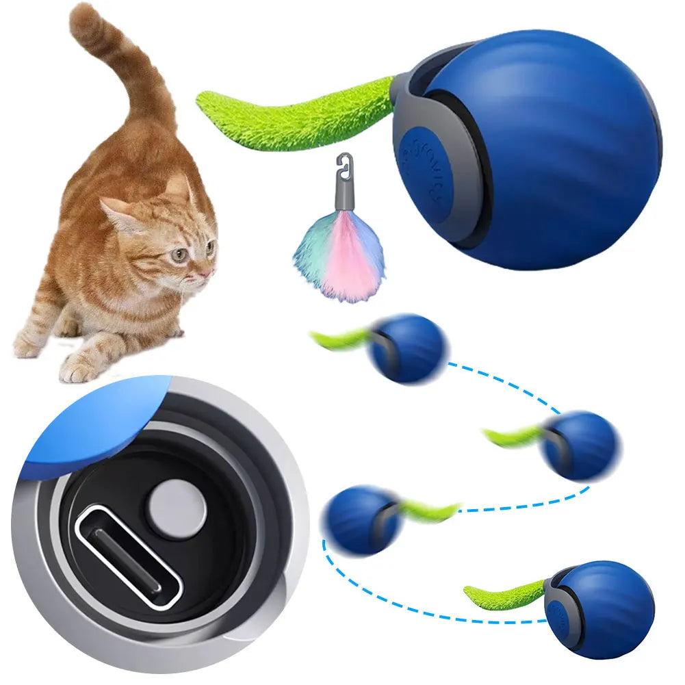 Automatic Cat Toy Ball