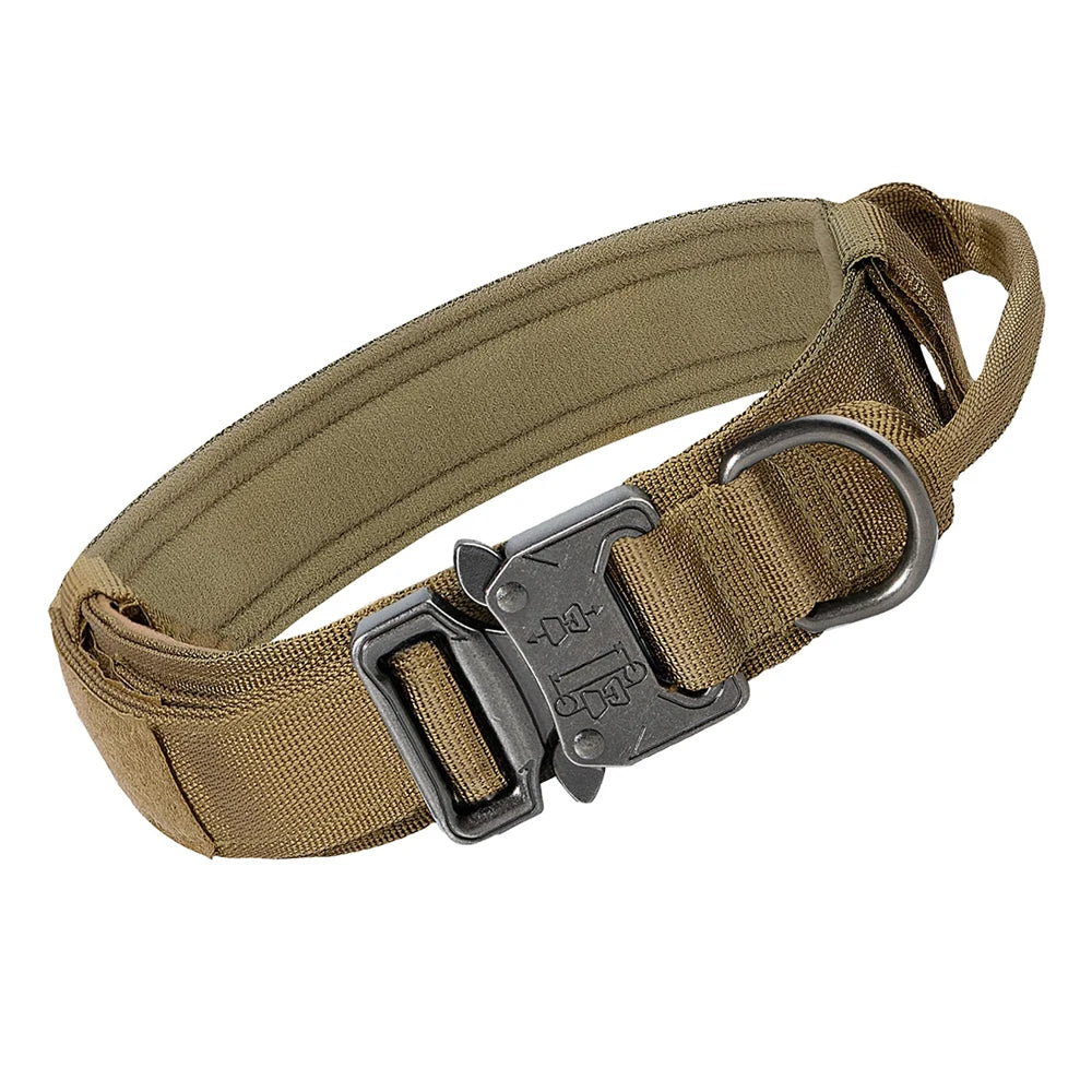 Heavy-Duty Tactical Dog Collar