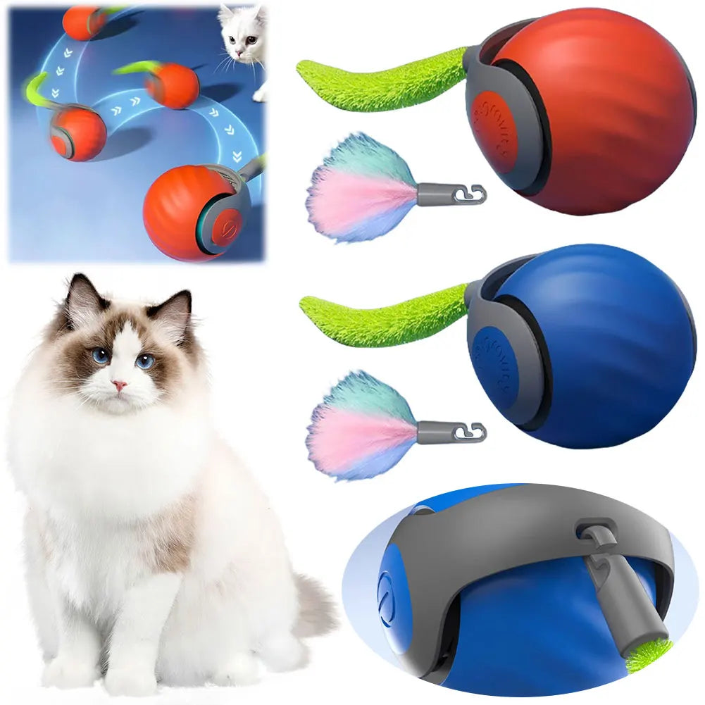 Automatic Cat Toy Ball