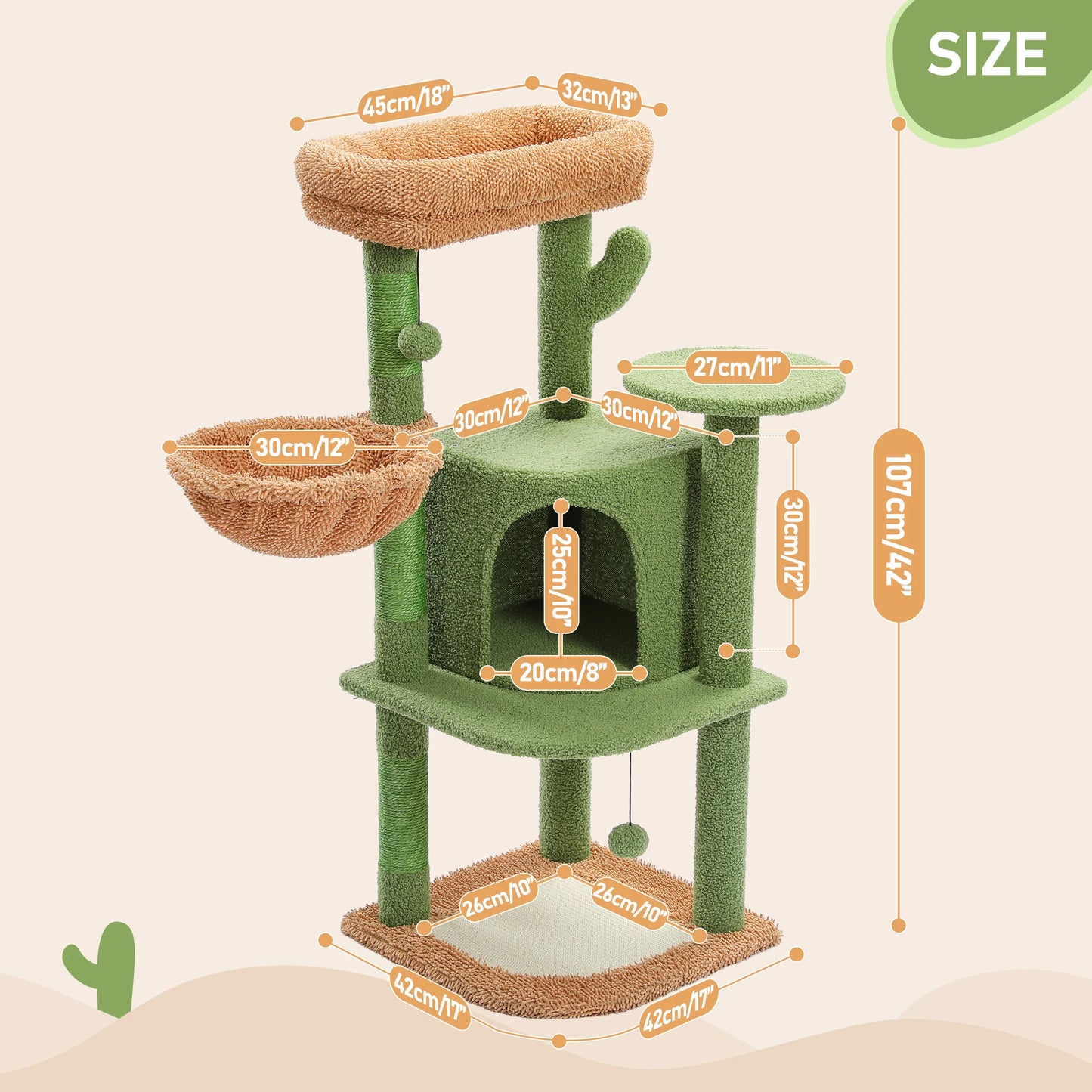 Cactus Cat Tree