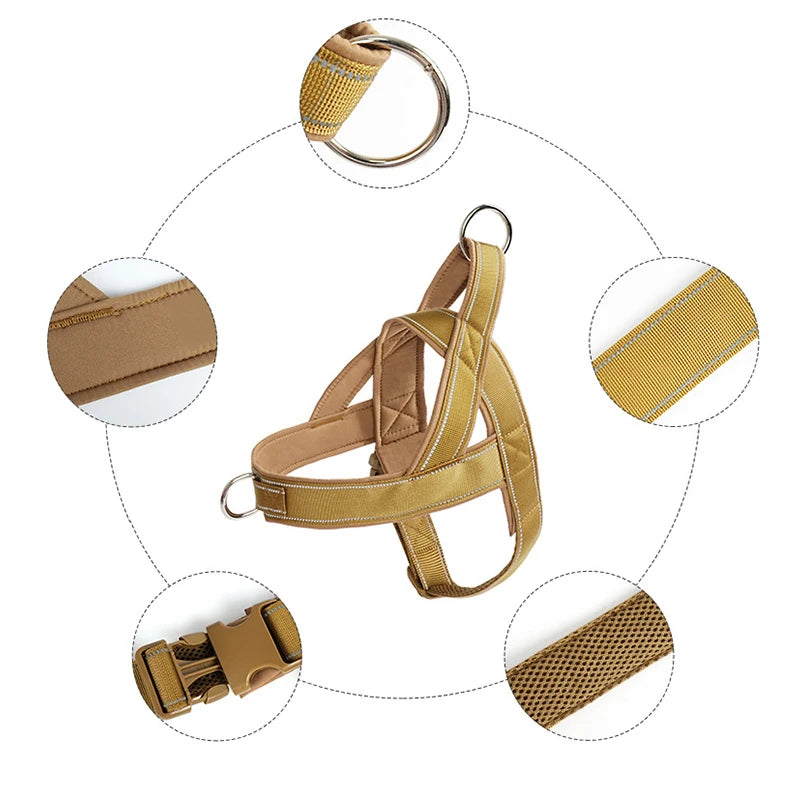 Tactical Dog Chest Harness