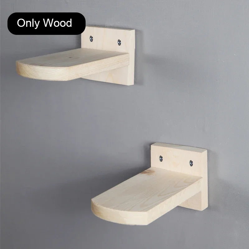 Wall-Mounted Cat Climbing Shelf
