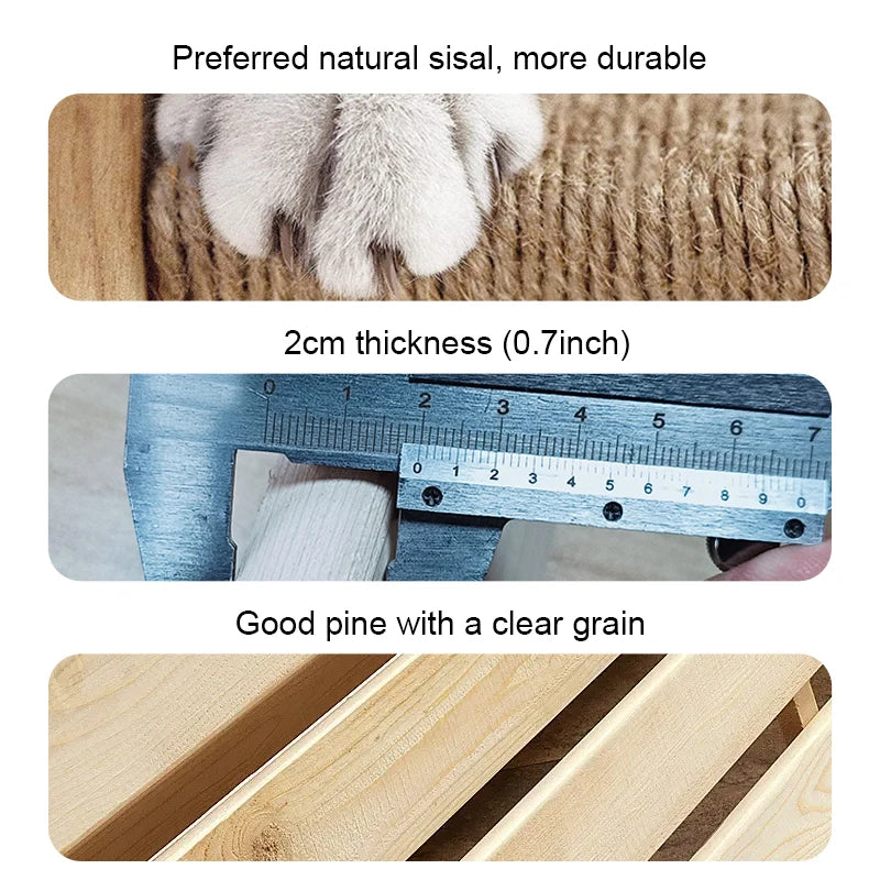 Wall-Mounted Cat Climbing Shelf