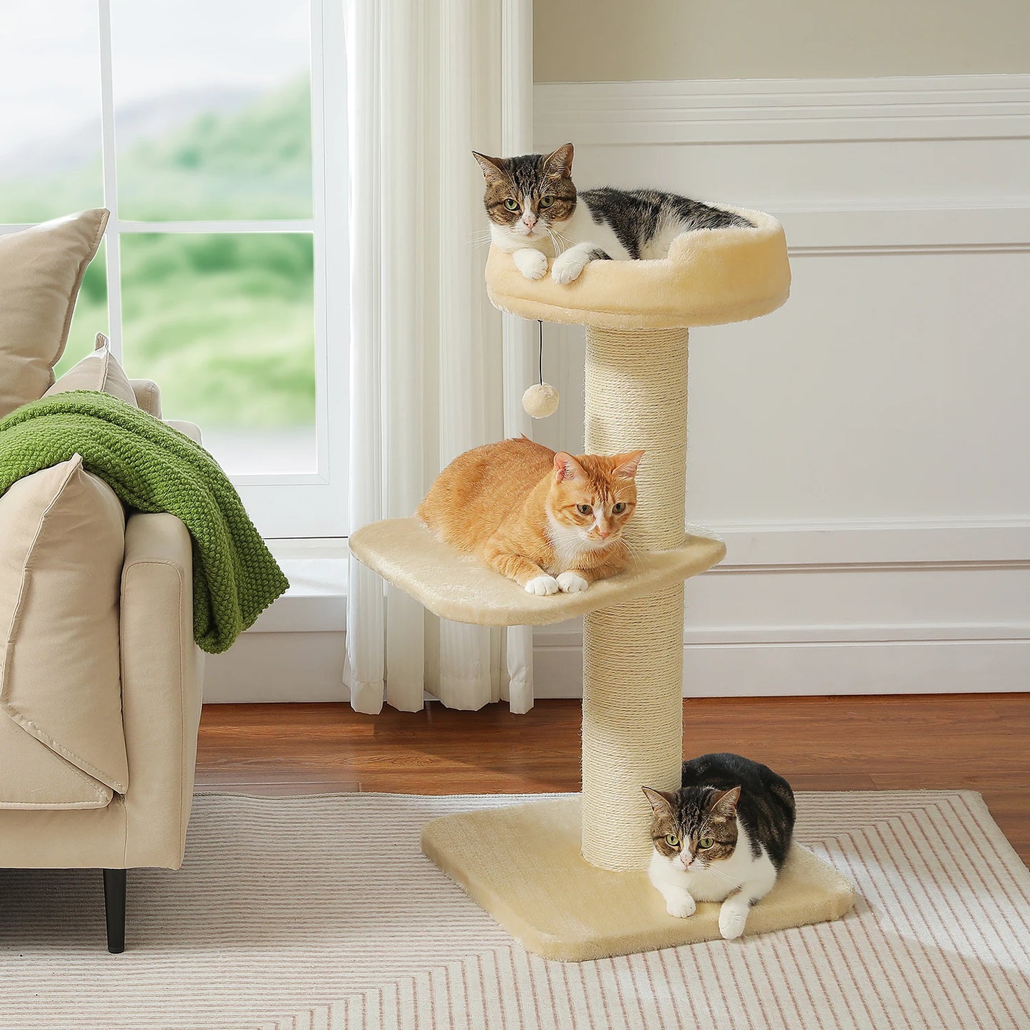 Cat Scratching Post Tower