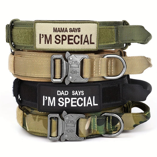 Heavy-Duty Tactical Dog Collar