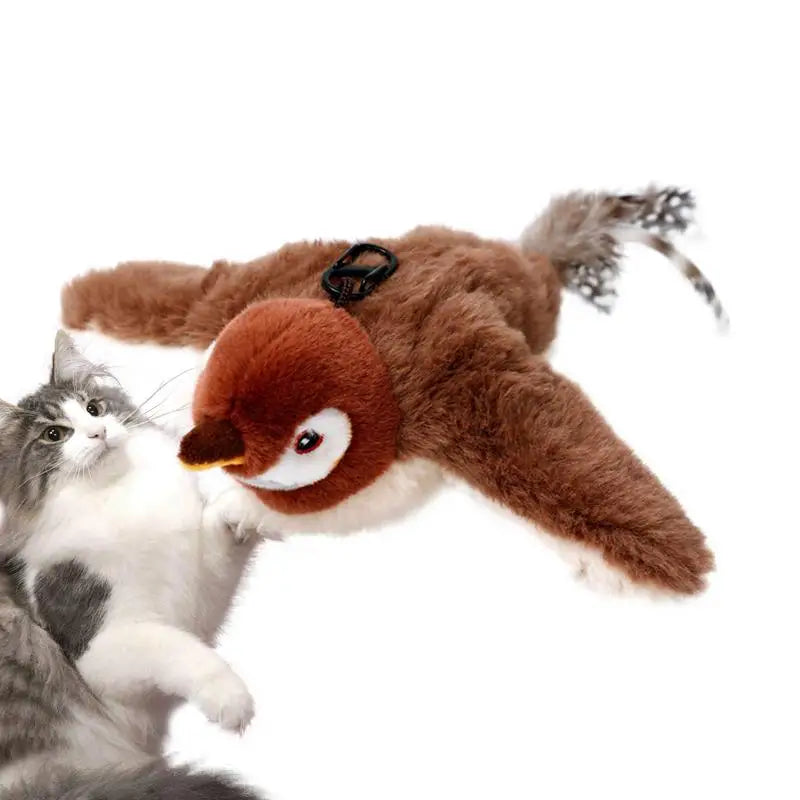 Flying Bird Cat Toy