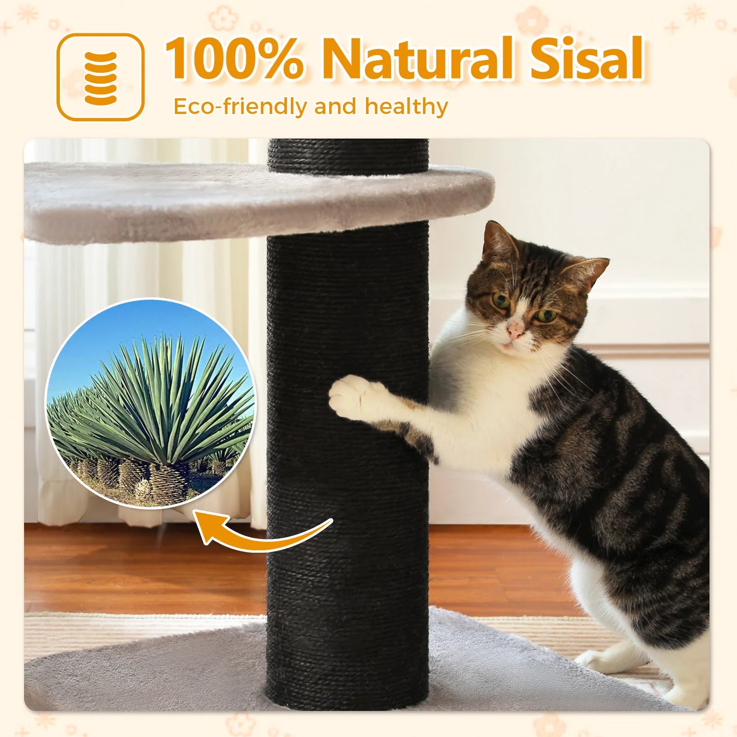 Cat Scratching Post Tower