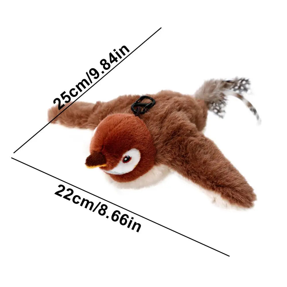 Flying Bird Cat Toy
