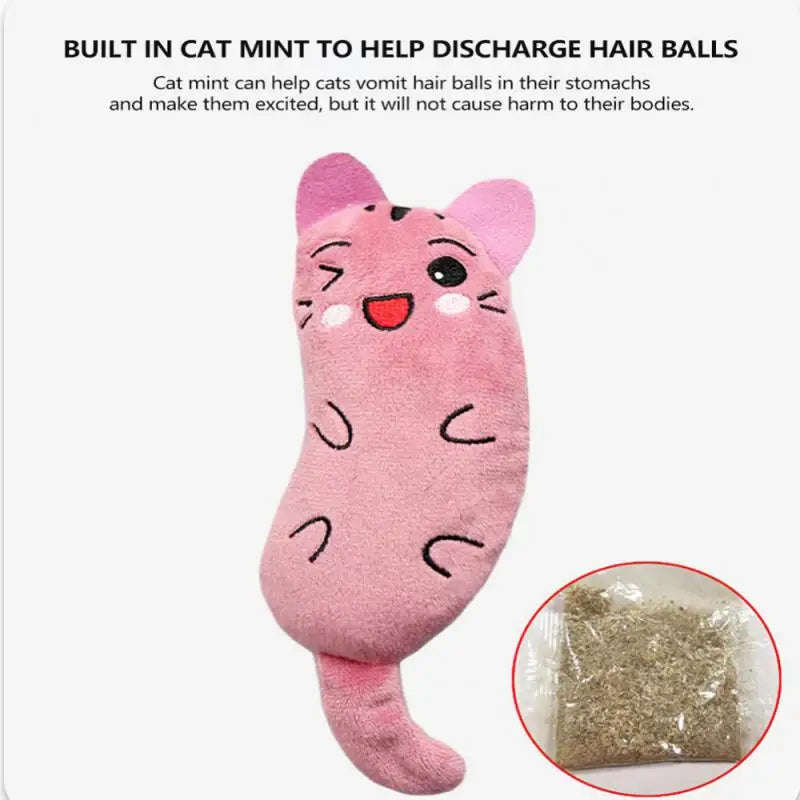 Plush Cat Toy With Cat Mint