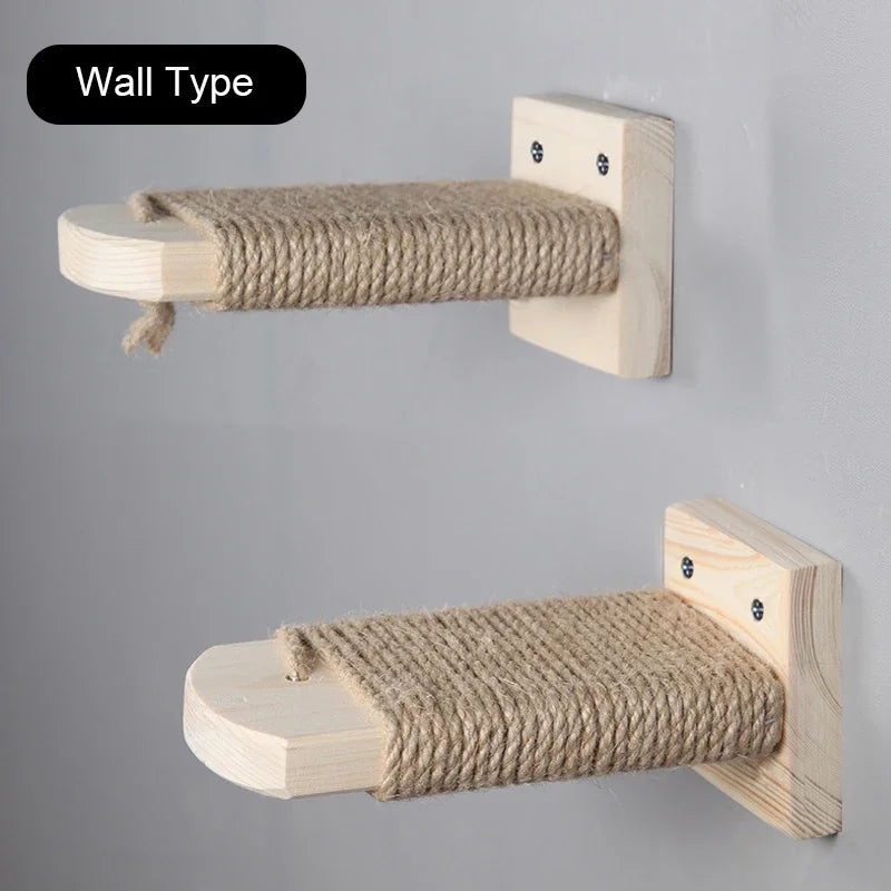 Wall-Mounted Cat Climbing Shelf