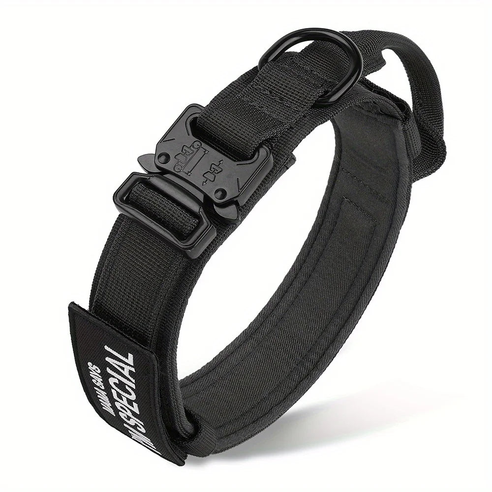 Heavy-Duty Tactical Dog Collar