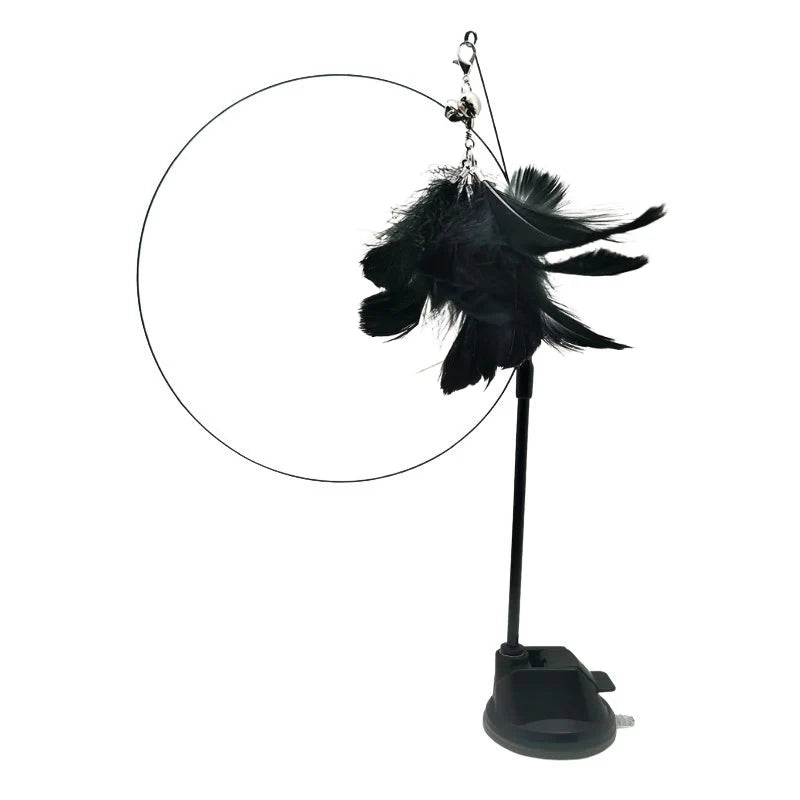 Suction Bird Feather Caty Toy