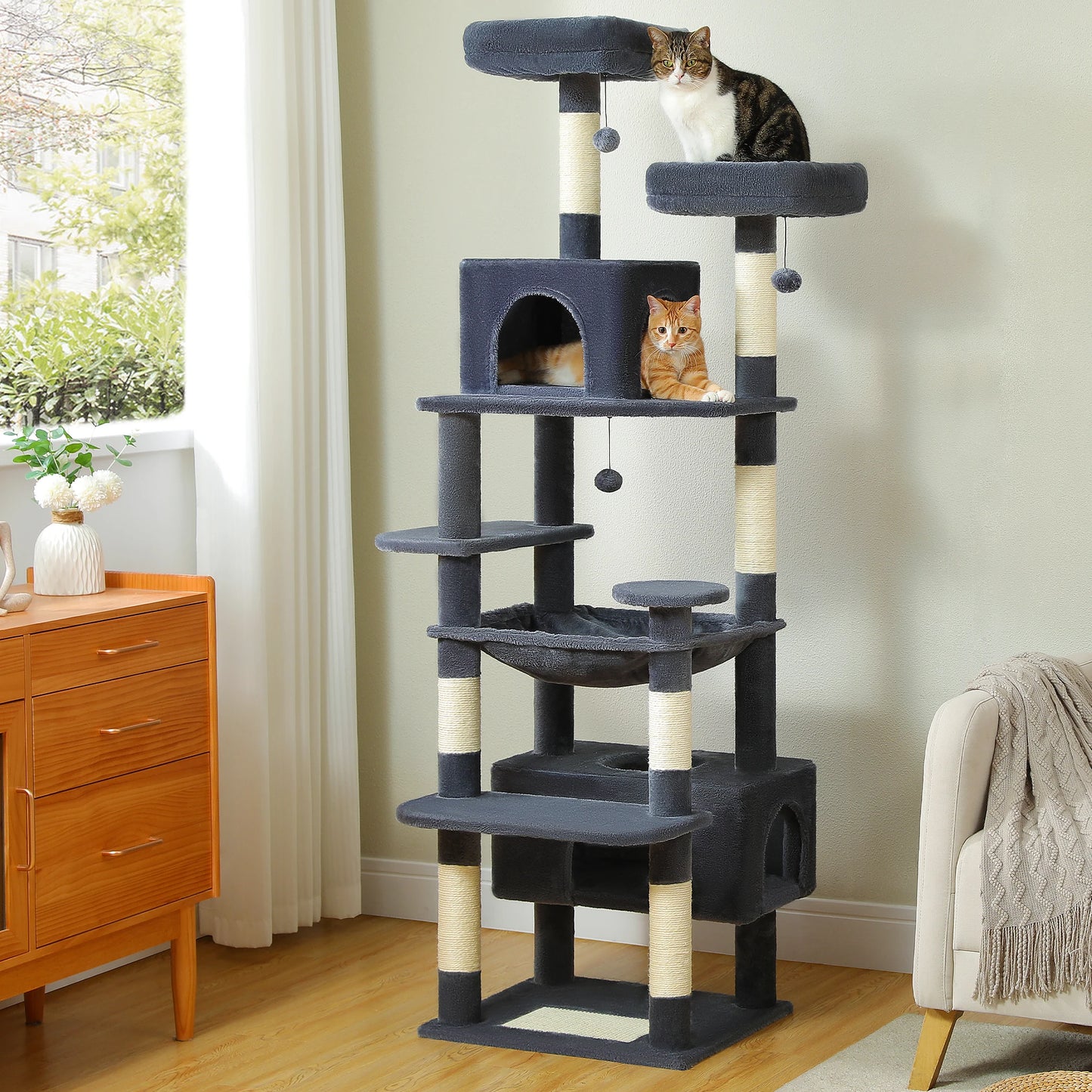 Multi-Level Cat Tower