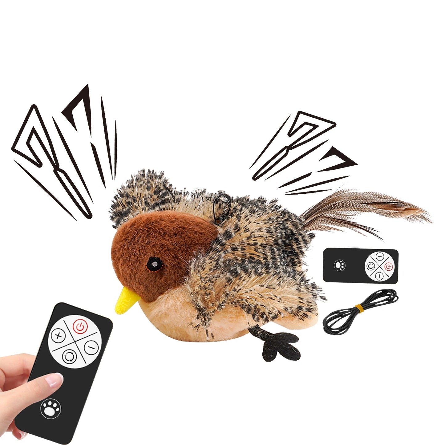 Chirping Bird Cat Toy