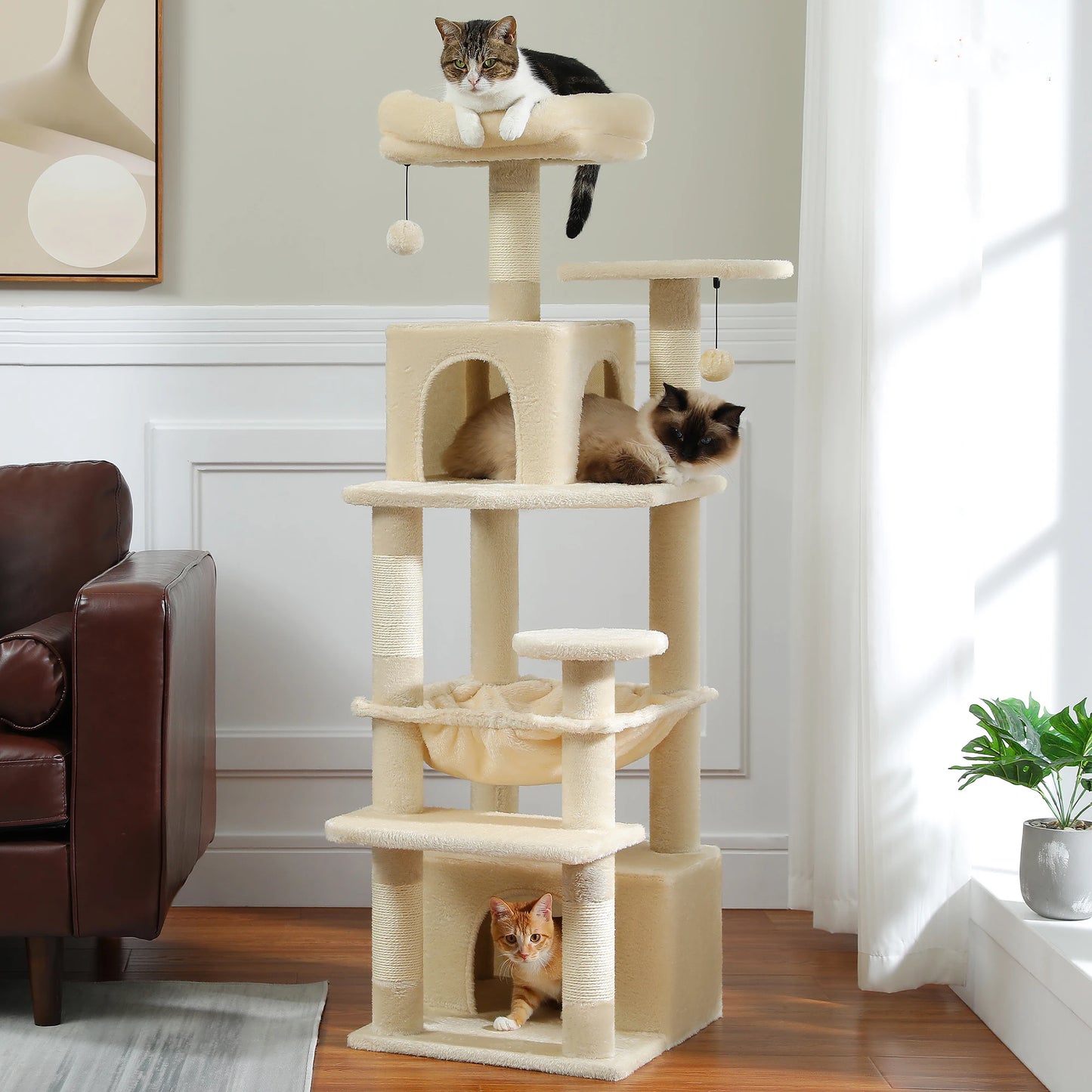 Multi-Level Cat Tower