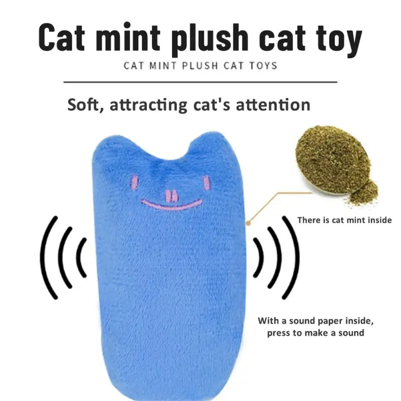 Plush Cat Toy With Cat Mint