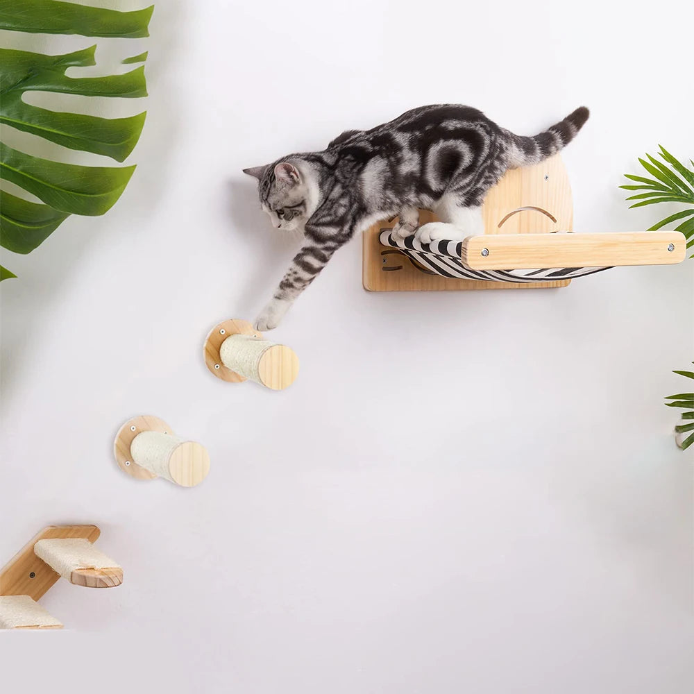 Wall-Mounted Cat Accessories